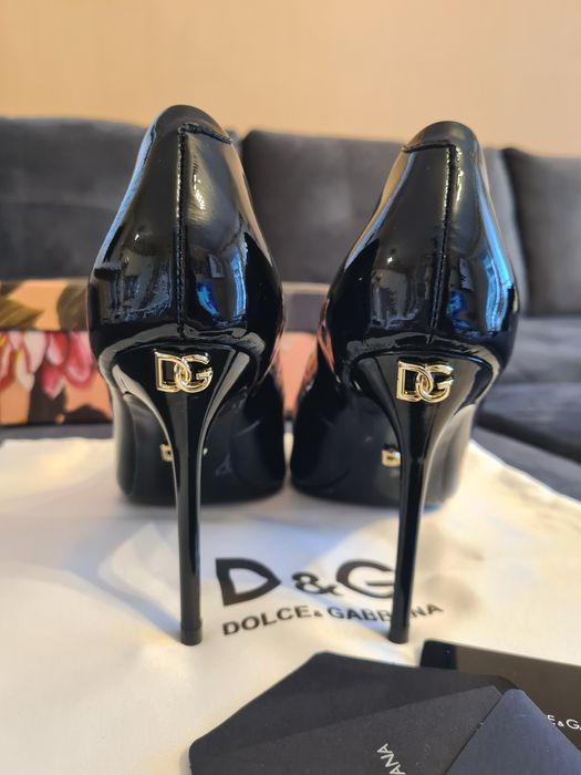 Pantofi Dolce Gab 10cm - piele naturala/full box/video/Louboutin