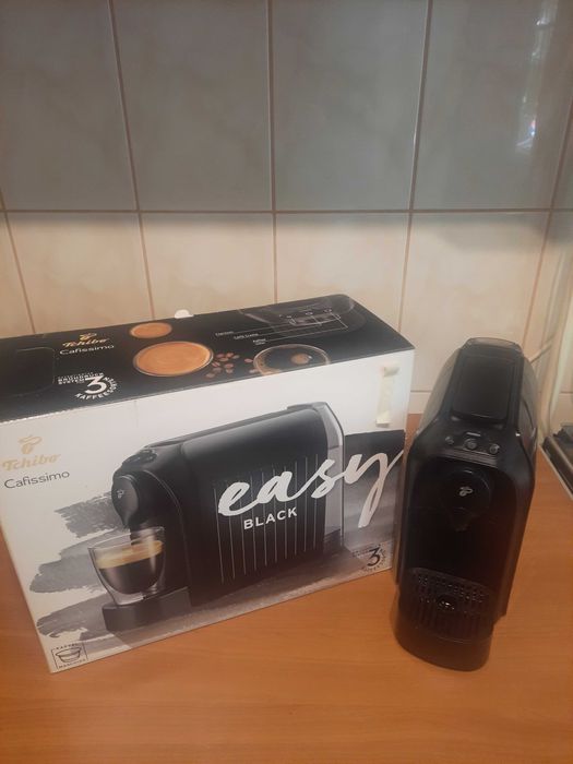 Aparat de cafea cu capsule,espressor Tchibo easy black