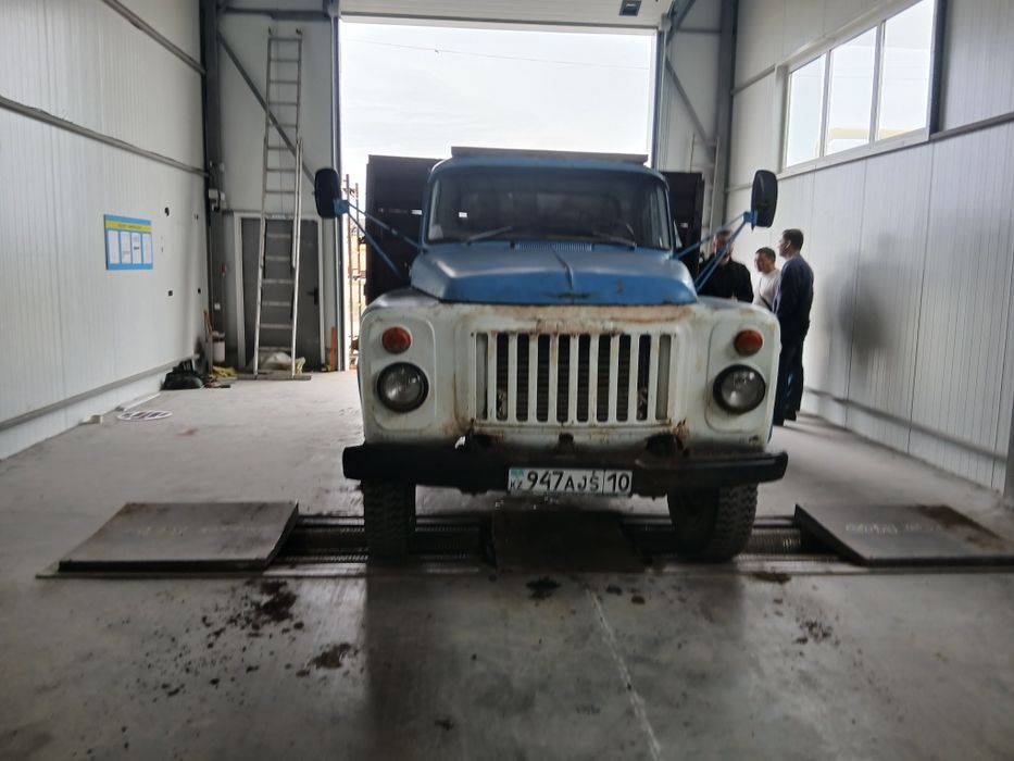 Газ 53 самосвал на ходу