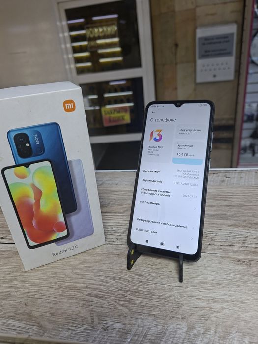 Redmi 12c rangi qora joyi 64gb