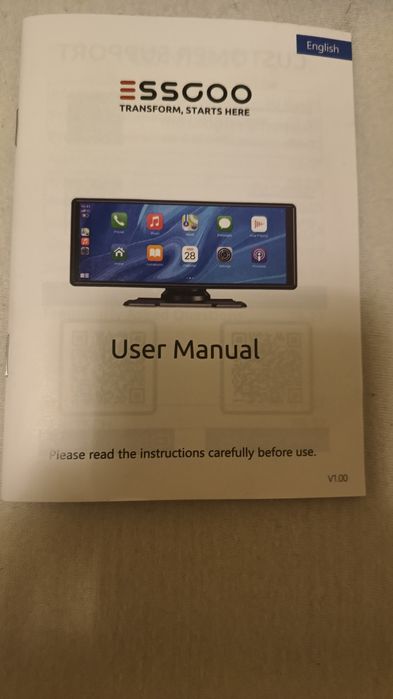 Car Carplay stereo  essgoo