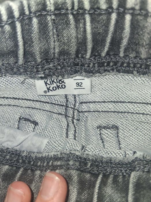 Дънки за бебе момче черни