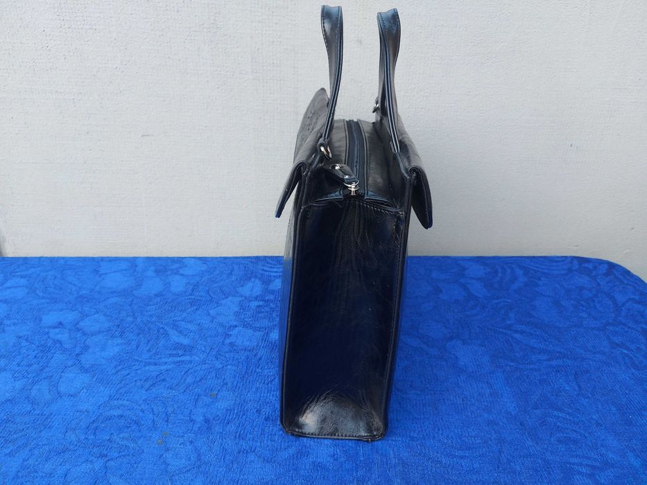 *Tosoco Geanta de documente | 37×28×9 cm, Negru