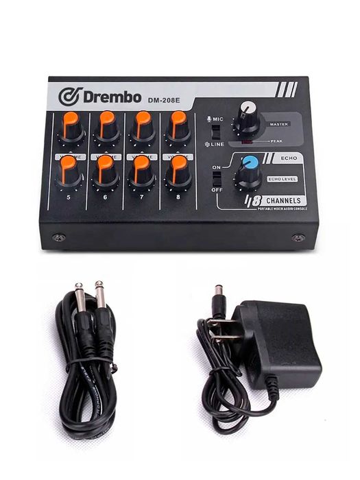 Звуковой микшер на 8 каналов DEBRA D208