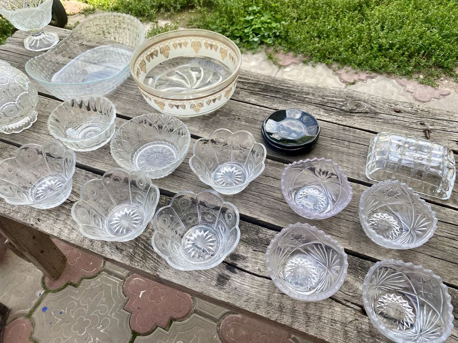 Посуда стеклянная