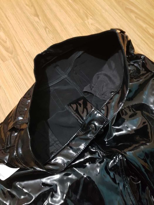 Pantaloni din vinil ASOS Topshop