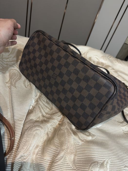 Дамска чанта Louis Vuitton Neverfull MM / Damier Ebene