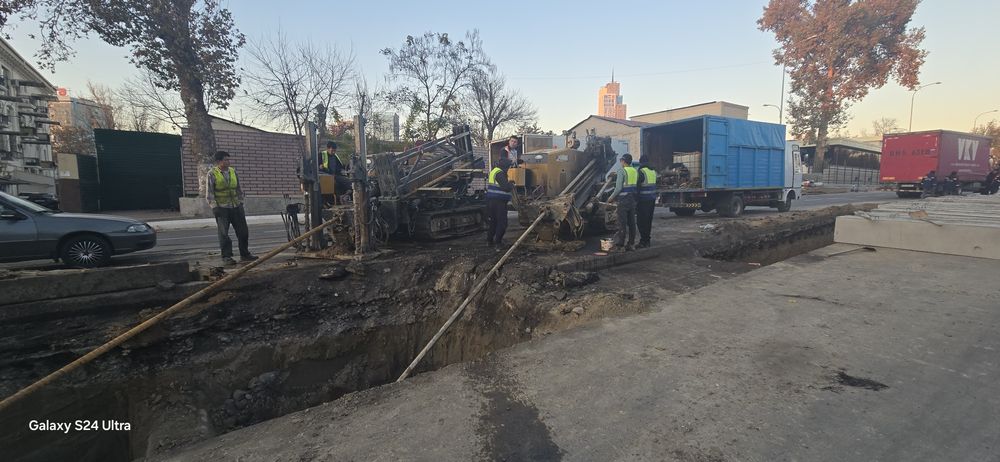 Гнб прокол  бурение