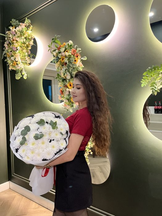 Букеты всего 7000 тг