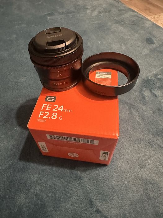 Obiectiv Sony 24mm f2.8 G - Ca nou, impecabil, la cutie