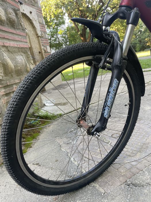 Bicicletă KTM MTB 26”, Shimano, suspensie față – stare bună