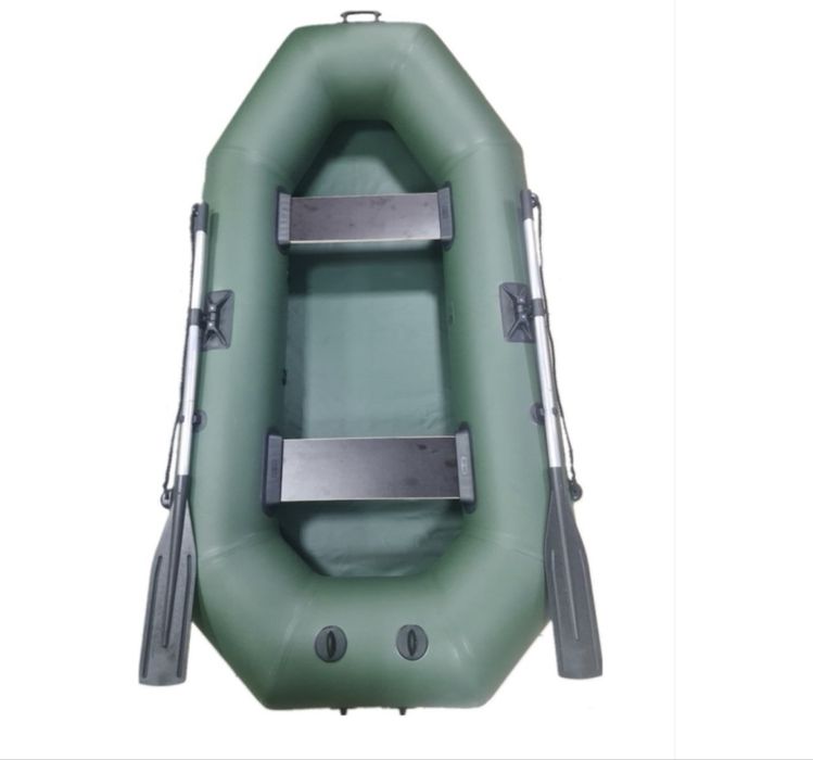 Надувная лодка Helios 25ТР зеленый