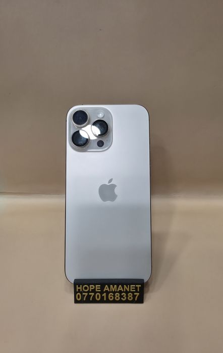 Hope Amanet / Iphone 16 PRO MAX 256GB