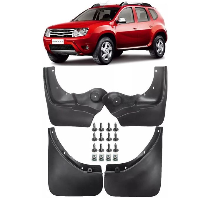 Комплект калобрани, предни и задни, за Dacia Duster 1 2, калобрани Дачия Дъстър