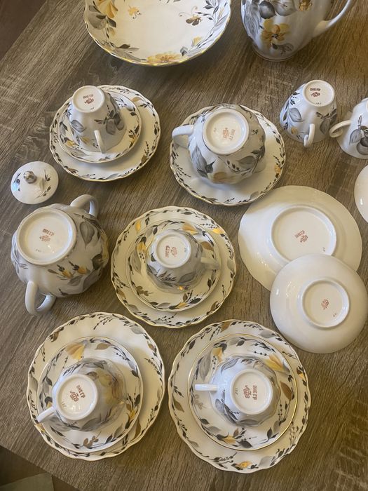 Винтажный кофейный сервиз ЛФЗ