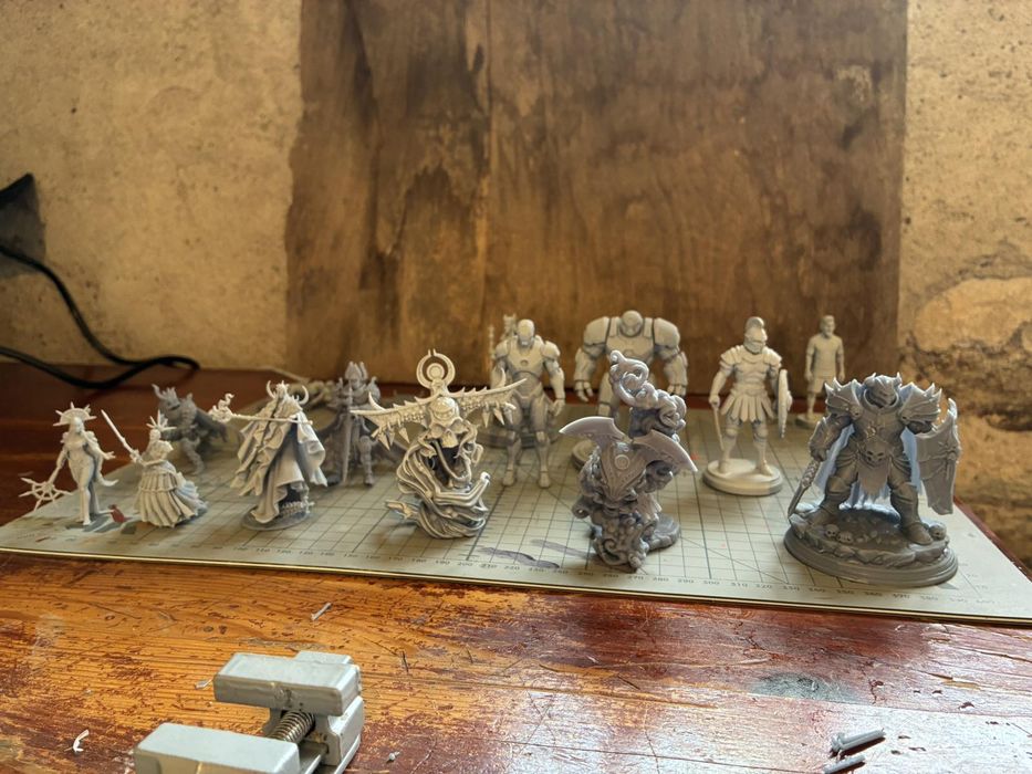3D miniatures, фигурки от смола