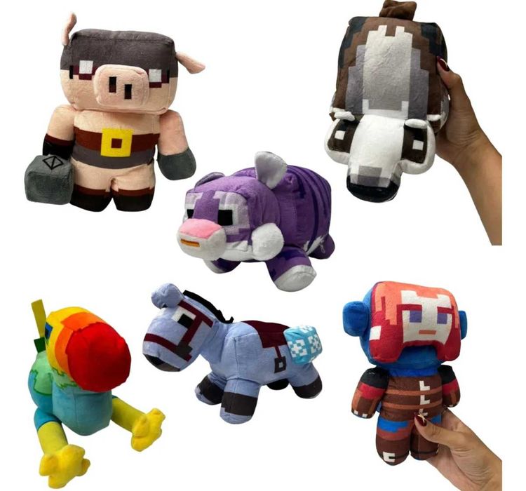 Ефектни Плюшени Играчки Майнкрафт Minecraft, Различни варианти, 20см