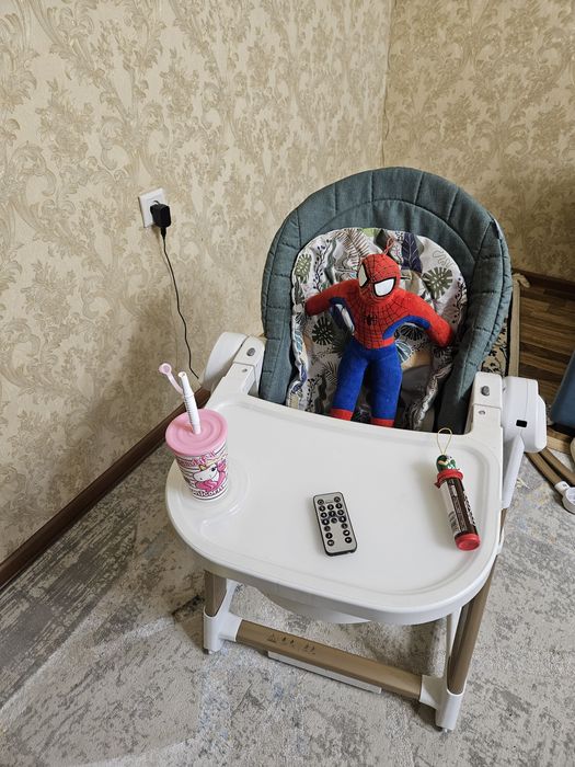 Шезлонг стульчик + качелия + музыка