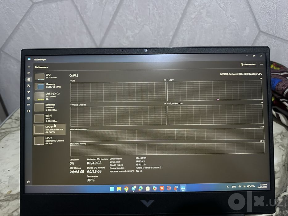 Hp Victus 15 12/512
