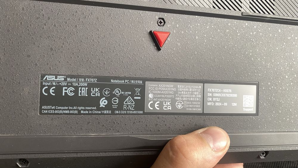 Ноутбук ASUS TUF Gaming F17.