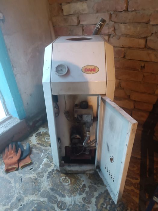 Газовый котел рабочий