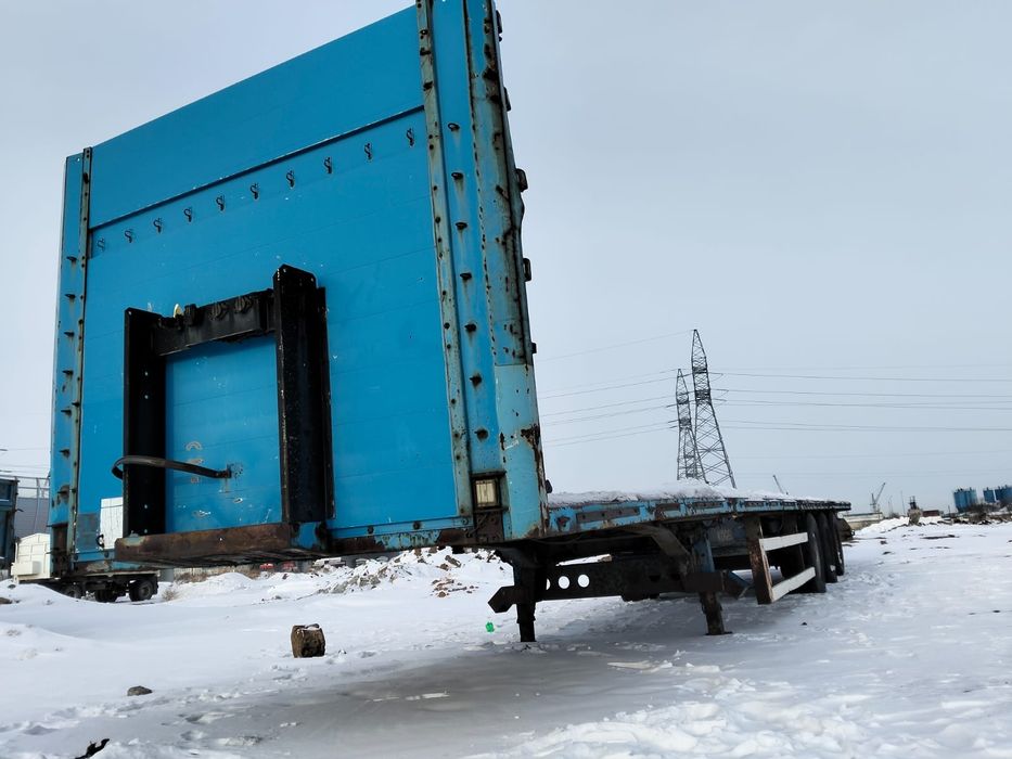 Длинномер полуприцеп тягач 13,60