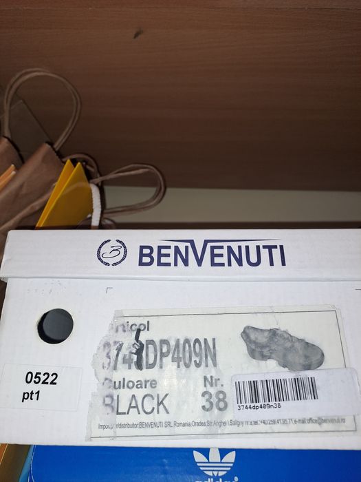 Pantofi piele BENVENUTI