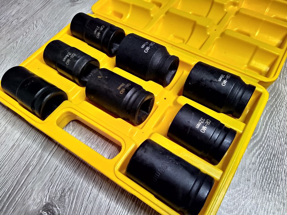 Trusa 8 Tubulare Camion Tir de Impact Prindere 1 Tol Marime 24-41 MM