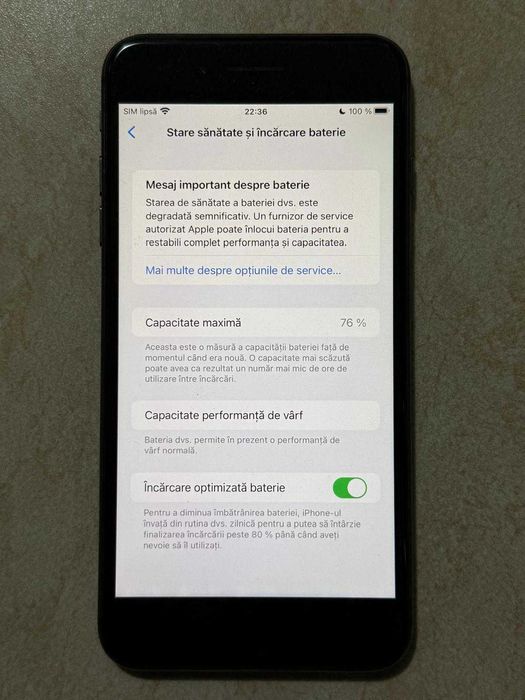 Iphone 8 Plus, folosit, stare foarte buna