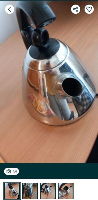 Fierbator Russell Hobbs Legacy 21280-70, 2400 W, 1.7 l, Negru/inox