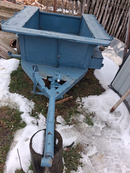 Remorca pentru tractoras sau motoculotor