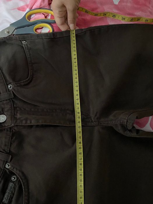 Ново! Calvin Klein дамски деним в кафяв цвят