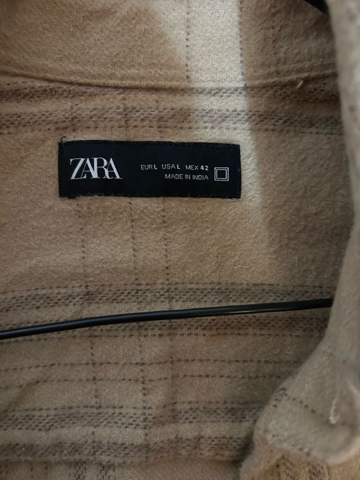 Плътна  мъжка риза на ZARA