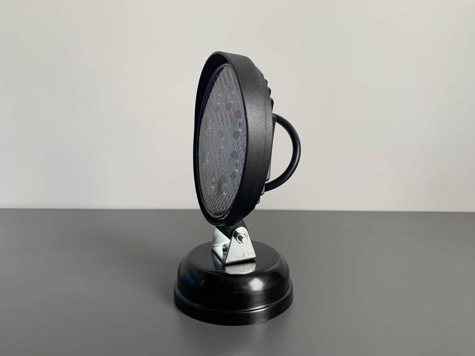 Proiector auto LED 27W rotund, radiator subtire 25mm