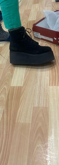 Ботинки зимние, натуралка 40р