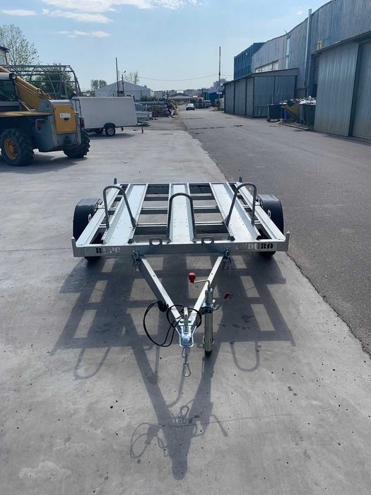 Remorca Platforma Moto Heca 750kg Kg,Fabricata in RO,carte RAR