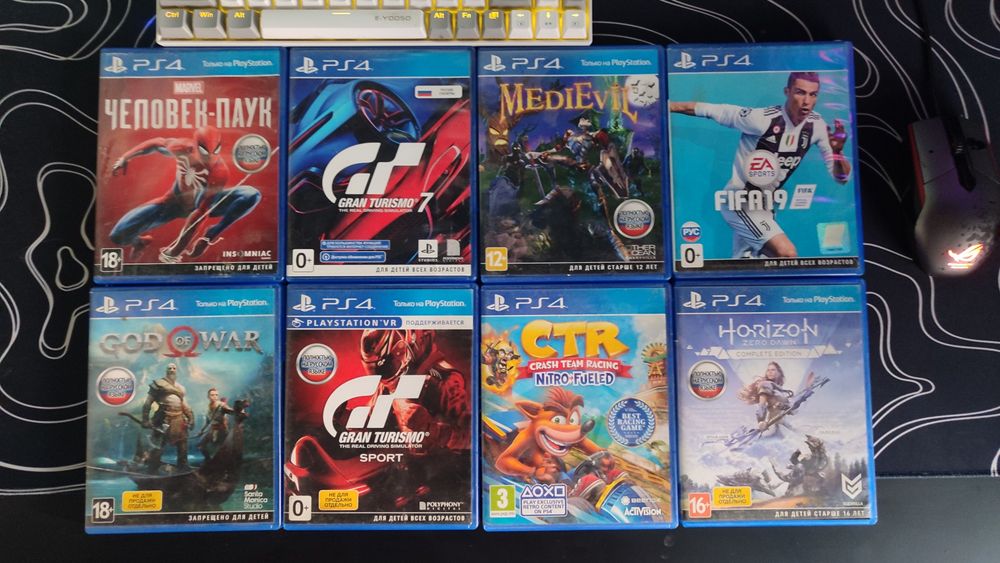 Игры для Playstation 4 и Playstation 5