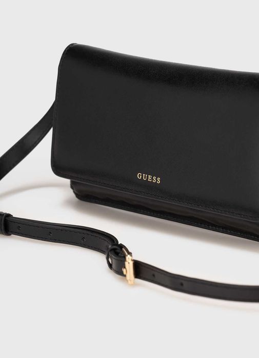 GUESS - Oraganizator, Portofel si husa telefon - Negru