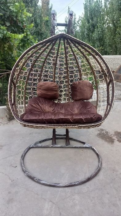 Kachelya Rotang | Toqilgan Mebel | Качела Ротанг | Плетёная Мебель