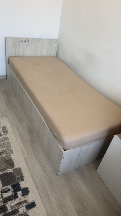 90/200 vand pat cu saltea
