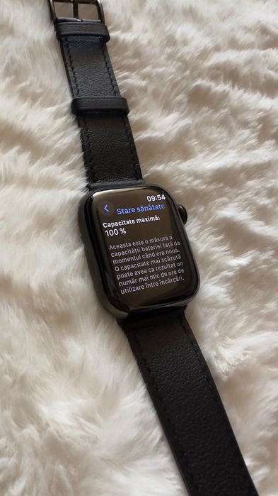 Apple Watch Series 8 41mm Hermes Stainless Steel Cellular Black Model