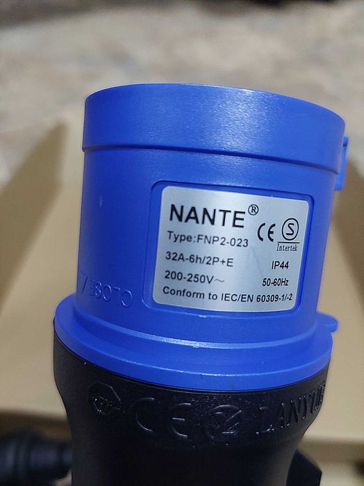 Зарядна станция за електромобил Тип 2 - 7kW монофазна бърза 32 Ампера