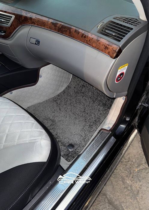 9D polik / коврики для Mercedes Benz w221