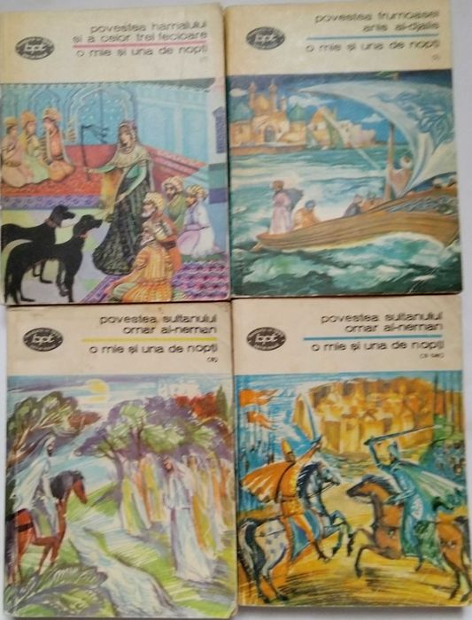O mie si una de nopti, basme arabe, editie completa