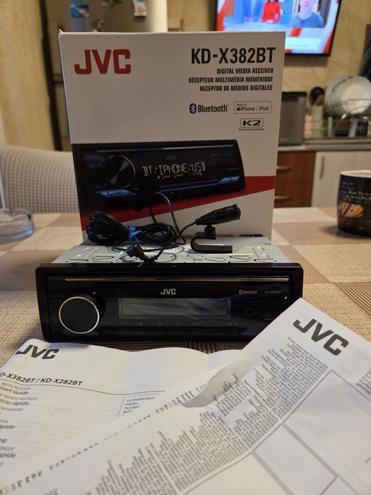 JVC  KD-X382BT ново
