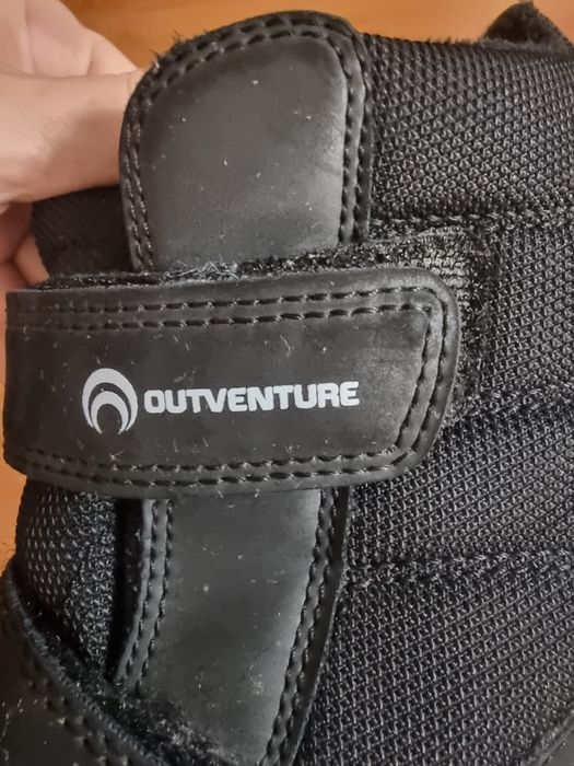 ботинки зимние на липучках