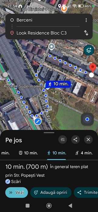 Închiriez apartament, Biruinței 89, Popești Leordeni