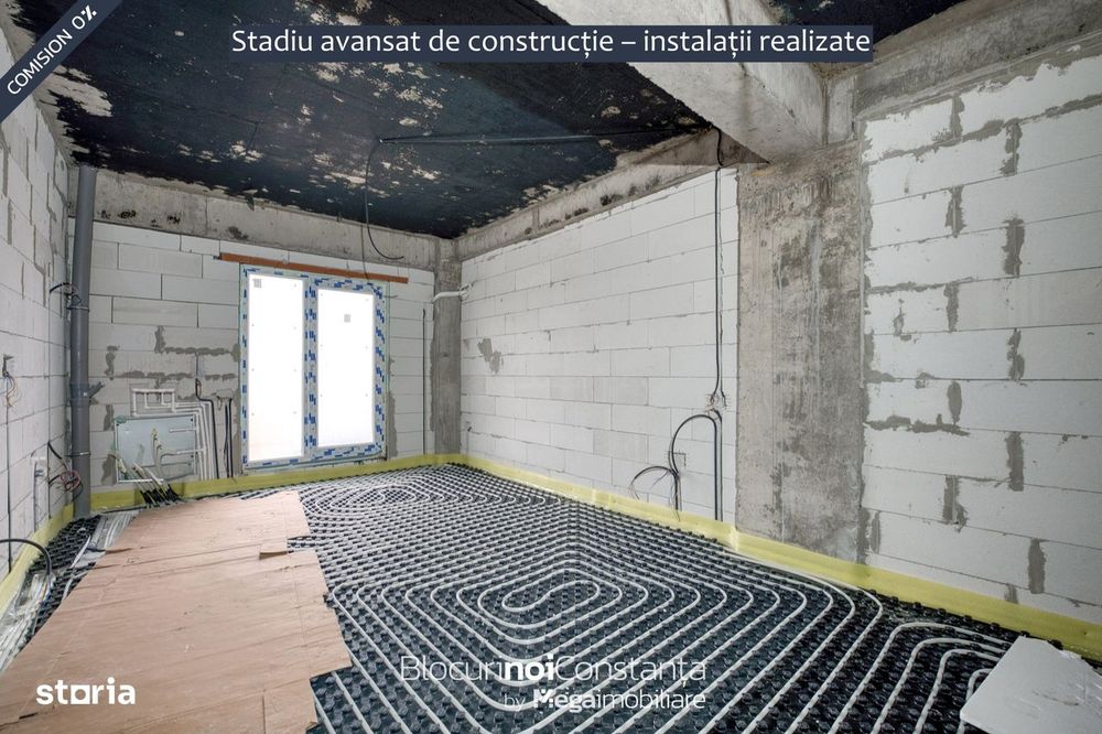 #Avans 5.000€ · Studio la mare · încălzire în pardoseală | Mamaia Nord