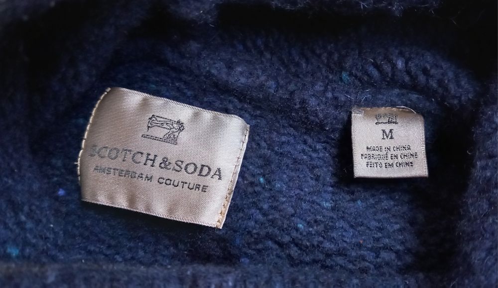 Scotch&Soda късо палто и пуловер S/46