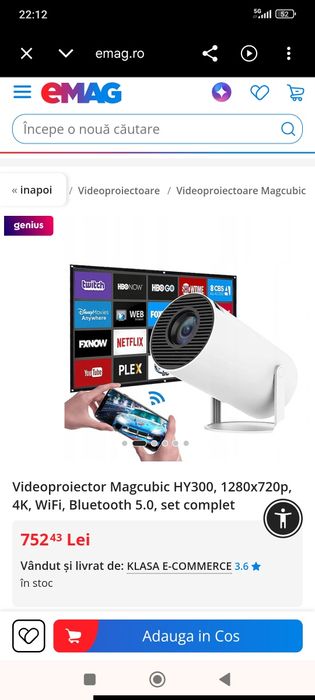 Video proiector HD